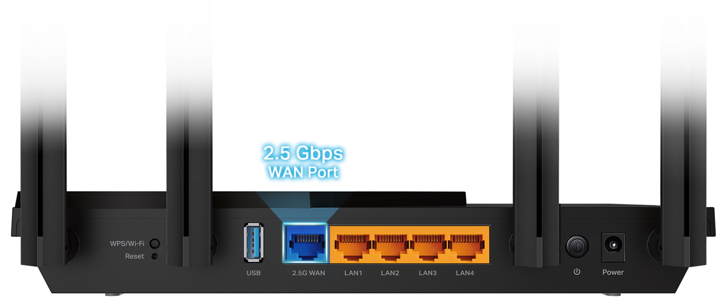 2.5 Gbps WAN Port